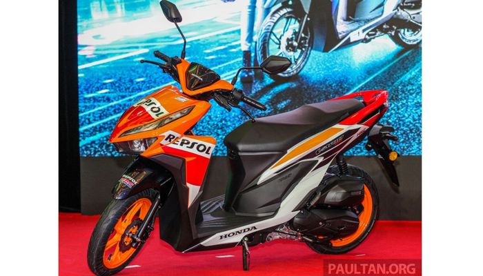 New Honda Vario 150 dengan livery Repsol Honda