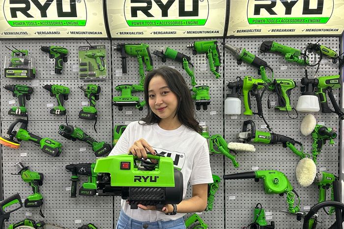 Ryu Powertools memboyong perkakas-perkakas otomotif yang menjadi incaran para konsumen di GIIAS 2024