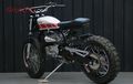 Motor 2 Tak Berkonsep Scrambler Makin Ciamik Dengan Livery Yamaha Anniversary