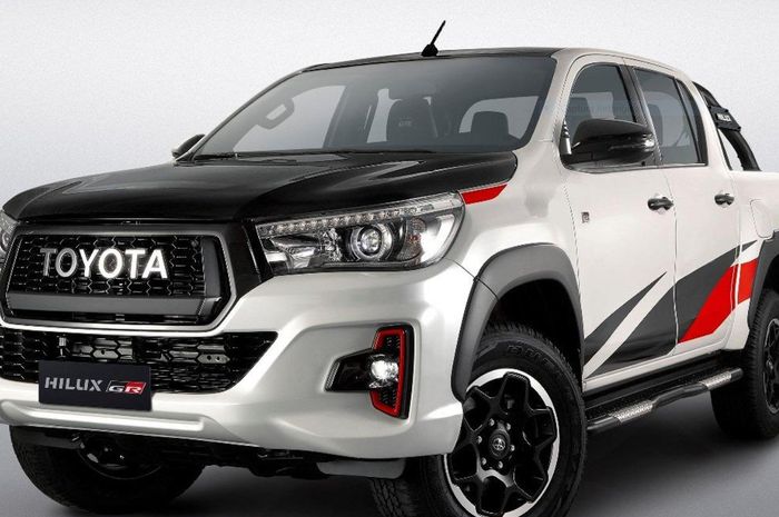Toyota Hilux GR Sport dengan kelengkapan bodi mumpuni