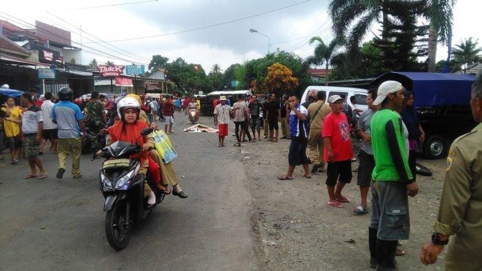 Kecelakaan maut di Bumiayu, Senin (10/12/2018)