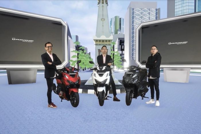 Seremoni perilisan All New Honda Vario 160 secara virtual oleh Astra Motor Yogyakarta