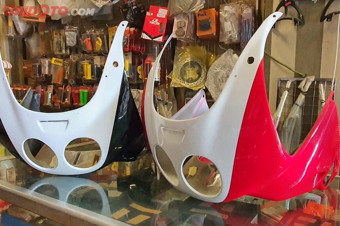 Batok Fairing Honda NSR buatan lokal Thailand pakai plastik ABS dan tebal