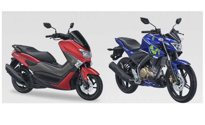 Motor dengan kubikasi sama namun dengan jumlah piston kaliper yang berbeda