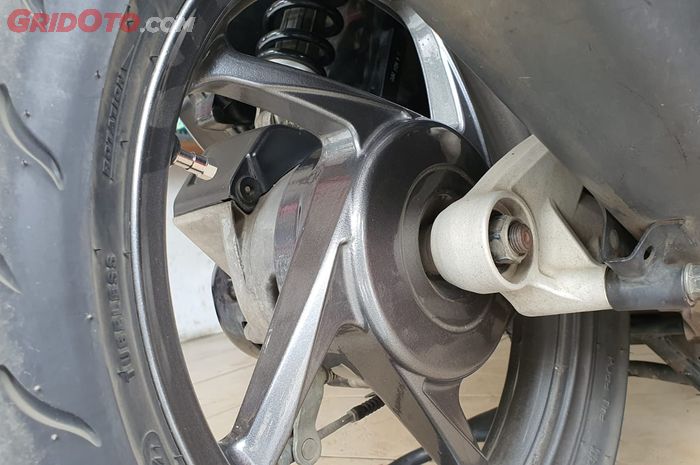 Ilustrasi teromol  pada motor bekas