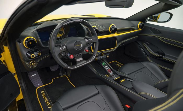 Tampilan kabin modifikasi Ferrari Portofino