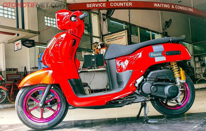 Panduan ganti ban Yamaha Fazzio 