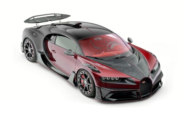 Modifikasi Bugatti Chiron hasil garapan Mansory, Jerman