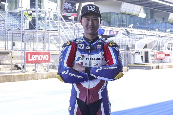 Pembalap Jepang Taiga Hada jadi pengganti Gabriel Rodrigo di tim Pertamina Mandalika SAG