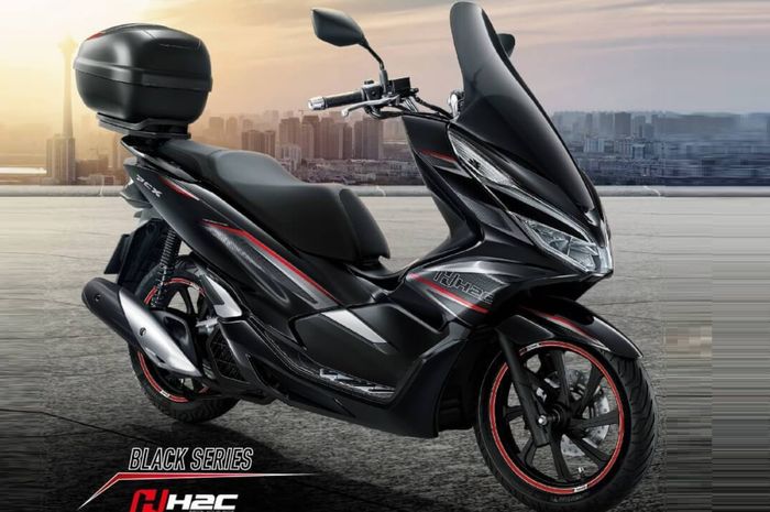 Honda All New PCX 150 dengan paket aksesori di Thailand
