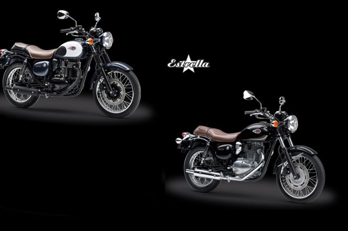 Kawasaki W250 SE dan W250 tipe standar