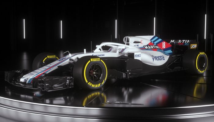 Williams FW41 mendapat 44 vote