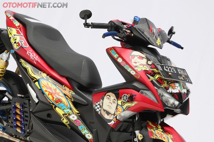 Yamaha Aerox 155 Best Decal Customaxi Yamaha 2018 Yogyakarta