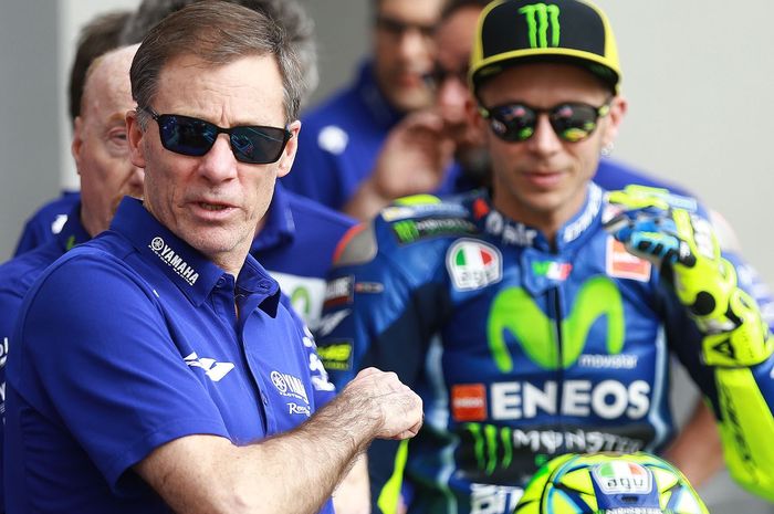 Lin Jarvis dan Valentino Rossi