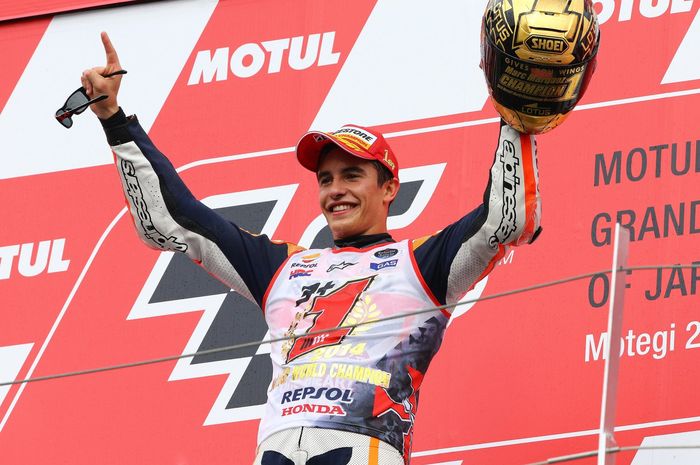 Marc Marquez di MotoGP Jepang 2014