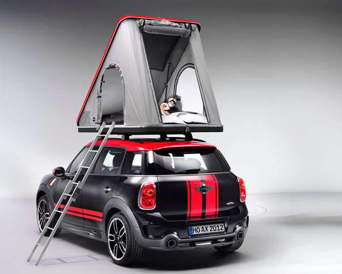MiNI dengan roof tent