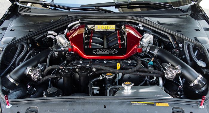 Mesin Nissan GT-R dengan tenaga 1.200 dk