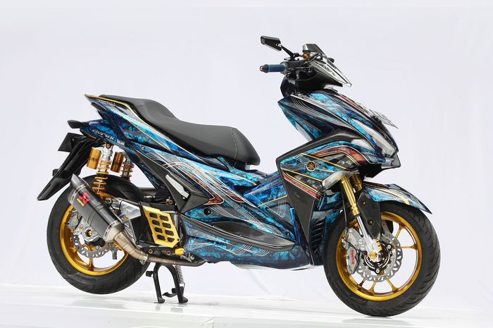 Istimewa, ini penampakan Yamaha Aerox bergelar master Customaxi Yogyakarta