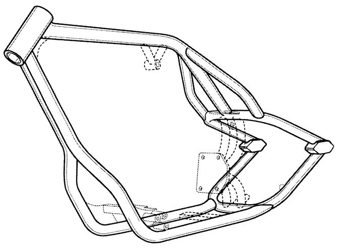 Rangka single cradle