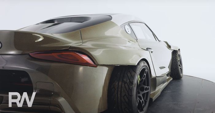 Body kit gambot untuk Toyota Supra Eurofighter