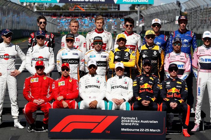 Para pembalap F1 musim 2018 akan balapan di Belgia setelah libur musim panas