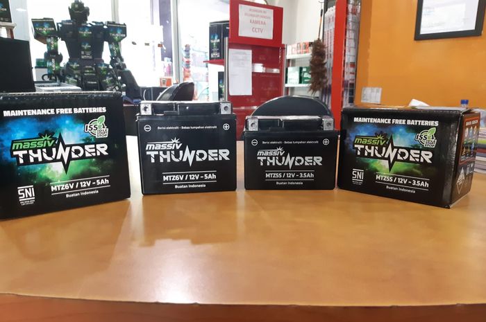 Aki Kering Terjangkau Buat Motor dari Massiv Harga Rp 200 Ribuan