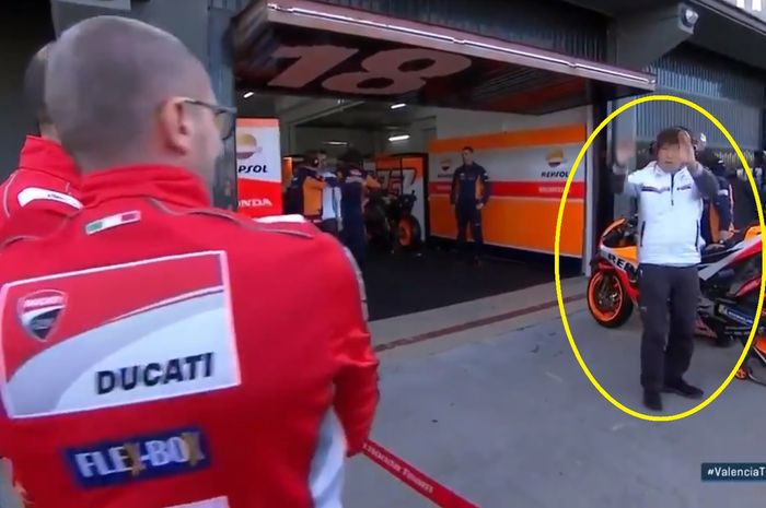 Kru Ducati diusir saat intip motor Marc Marquez