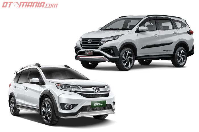 Toyota All New Rush vs Honda BR-V