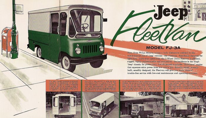 Poster Jeep FJ Fleetvan