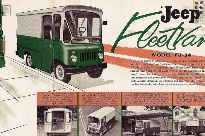 Poster Jeep FJ Fleetvan