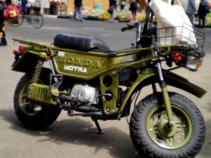 Honda CT50 Motra Warna Hijau