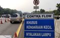 Libur Panjang Pengguna Mobil Jangan Sampai Kejebak, Contraflow KM 55-65 Tol Japek Diberlakukan