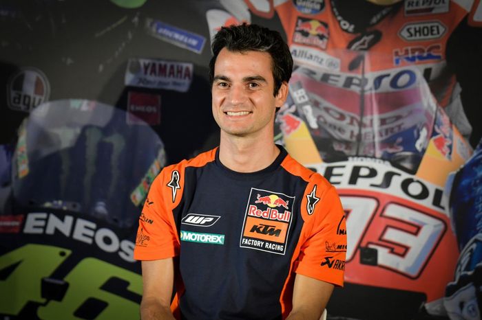 Pembalap penguji KTM, Dani Pedrosa.