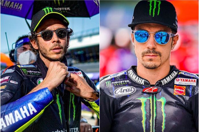 Performa duo pembalap Monster Energy Yamaha, Valentino Rossi dan Maverick Vinales di FP1 MotoGP Emilia Romagna 2020 kurang memuaskan.