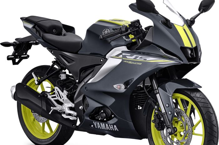 Yamaha All New R15 Connected Warna Baru, Garis Kuning Bikin Sporty