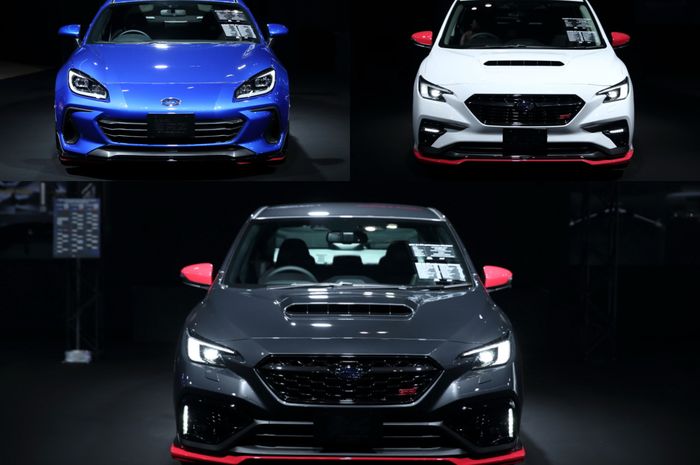 Deretan line-up STI yang dibawa Subaru untuk ajang Tokyo Auto Salon 2022