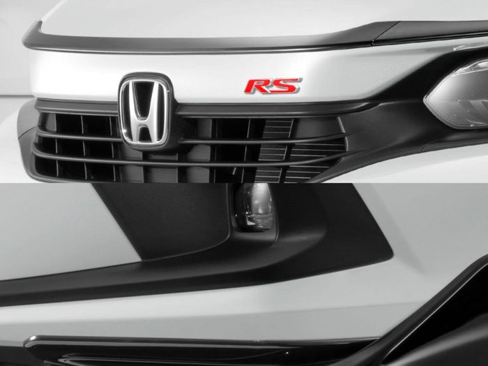 Tampilan depan aksesori Modulo buat modifikasi All New Honda Civic RS