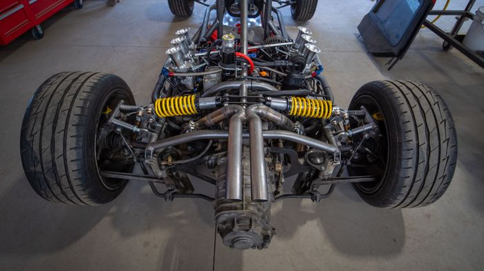 Butuh waktu 6 bulan untuk Wesley menyulap Porsche menjadi mobil F1