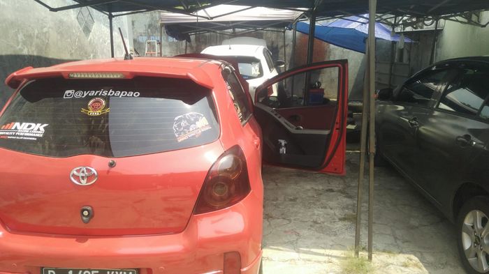 Auto Clinic 19 jadi langganan komunitas, seperti Yaris Bapao Club Indonesia 
