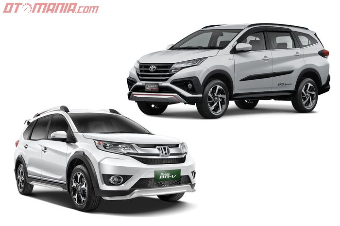 Toyota All New Rush vs Honda BR-V