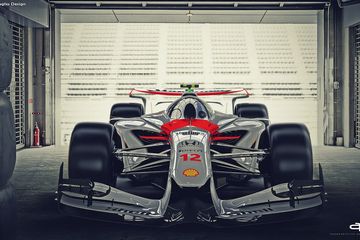Betapa Cantiknya Desain Mobil F1 Masa Depan - GridOto.com
