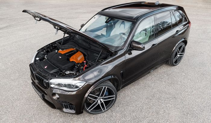 Mesin V8 twin-turbo 4.400 cc BMW X5 dengan Bi-Tronik 5 V1 G-Power