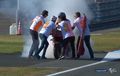 Video Marc Marquez Burnout Setelah Mengunci Gelar Juara Dunia MotoGP 2018!