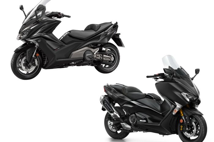 Kymco AK 550 dan Yamaha TMAX DX