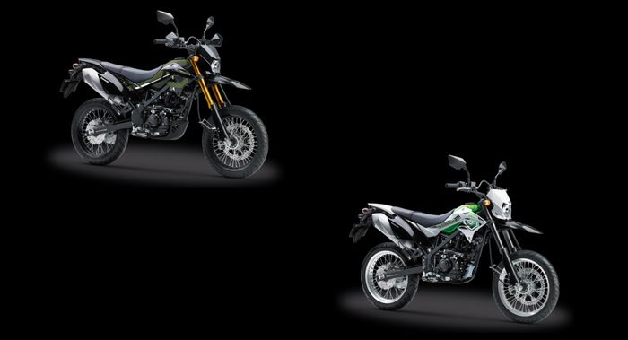 Kawasaki D-Tracker tipe SE dan Standar