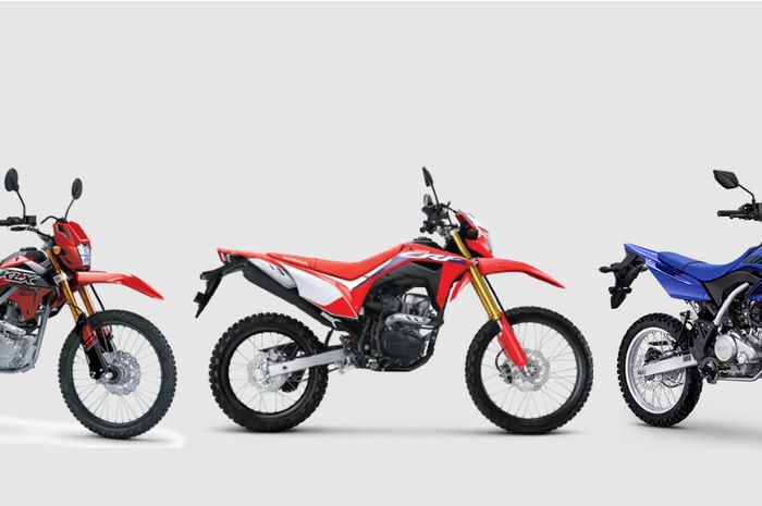 Kawsaki KLX150, Honda CRF150L dan Yamaha WR155R