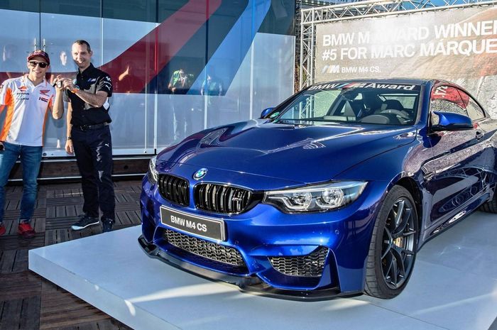 Sebuah BMW M4 CS untuk pembalap berprestasi