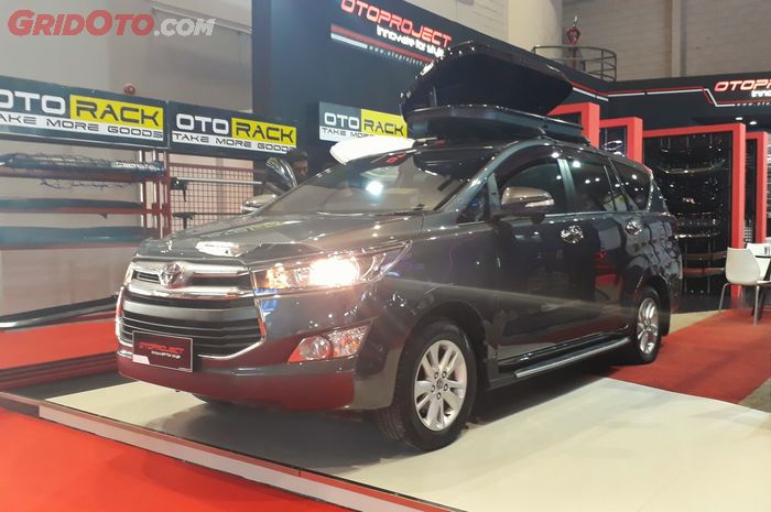 Toyota Innova siap mudik pakai roof rack