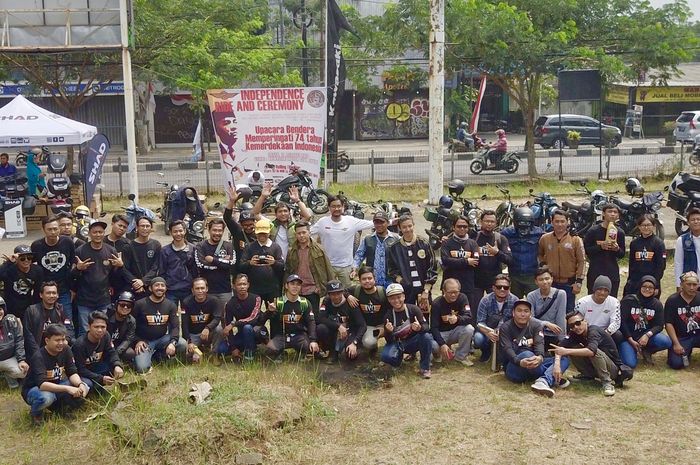 Dihadiri lebih dari 100 bikers penunggang W175 dan tamu undangan