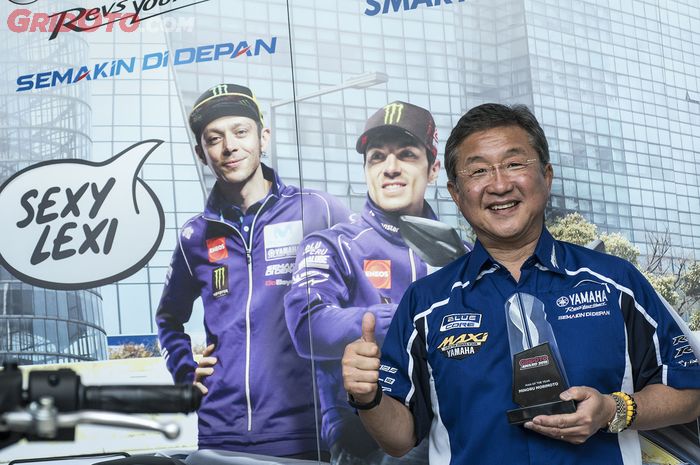 Minoru Morimoto Presdir PT Yamaha Indonesia Motor Manufacturing (YIMM)